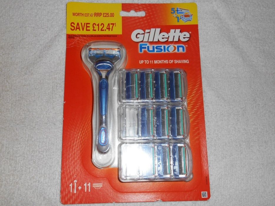Zestaw Gillette Fusion Maszynka +11 ostrzy