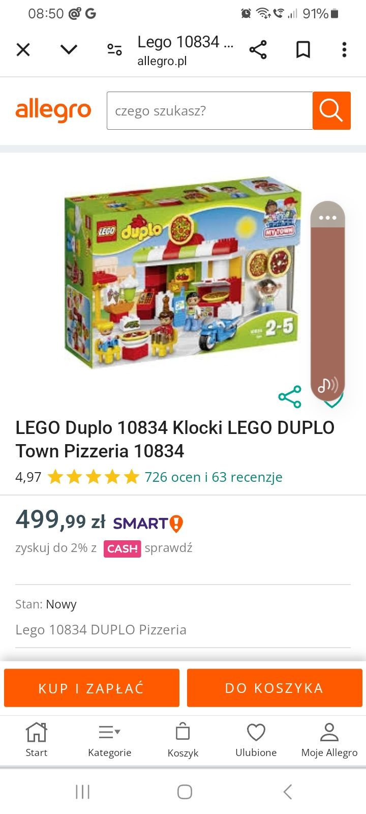 Lego duplo pizzeria