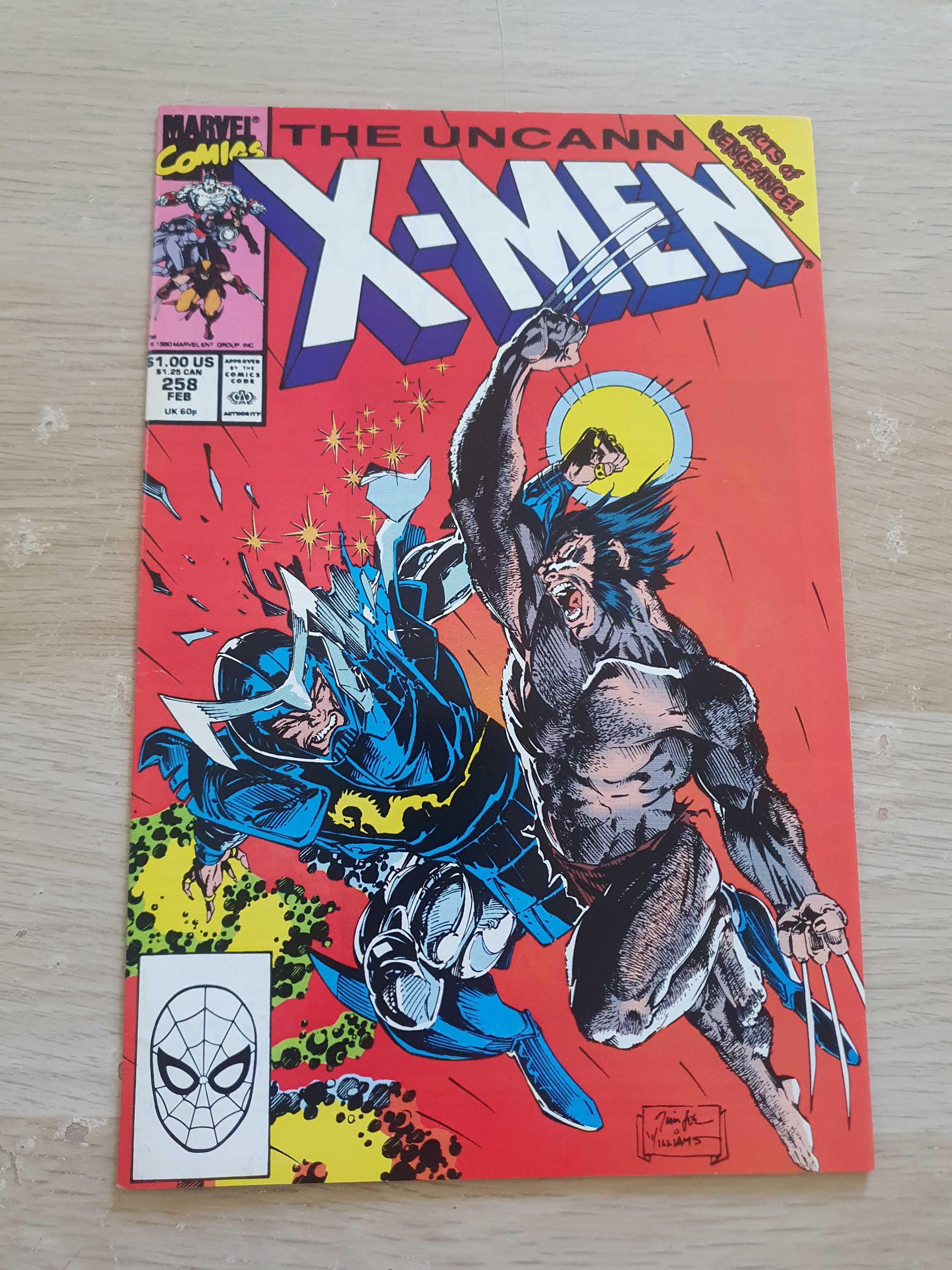 The uncanny X-men vol. 1: 257, 258 - Jim Lee (ZM121)