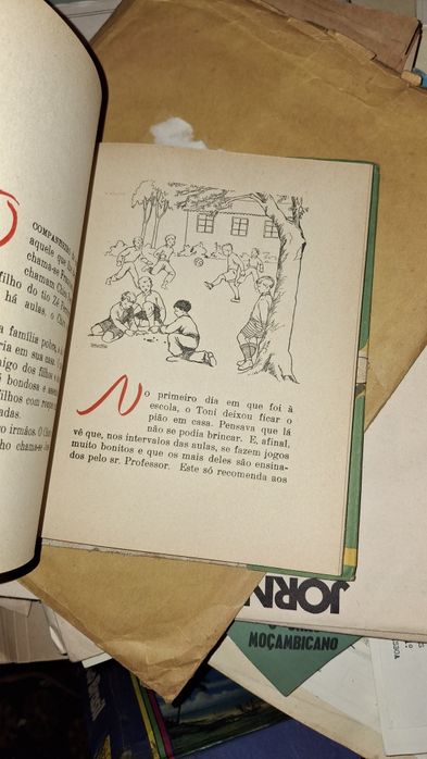Toni livro raro infantil juvenil Romeu pimenta ilustrações