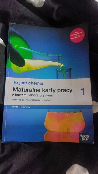 To jest chemia 1 karty pracy.
