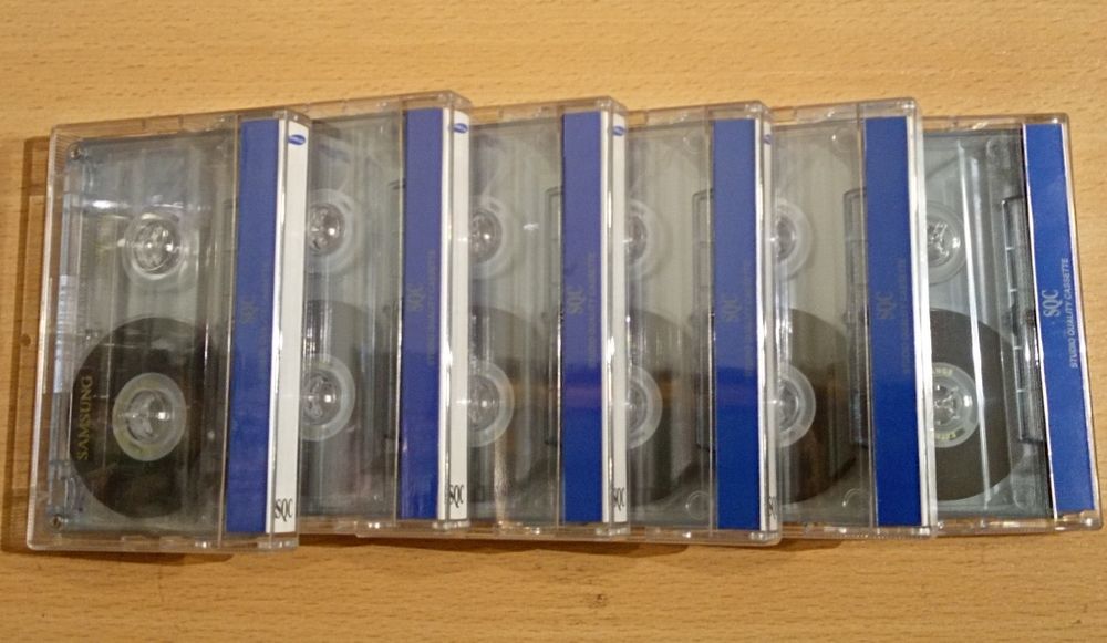 Samsung SQC-90 kasety do nagrania 6 sztuk