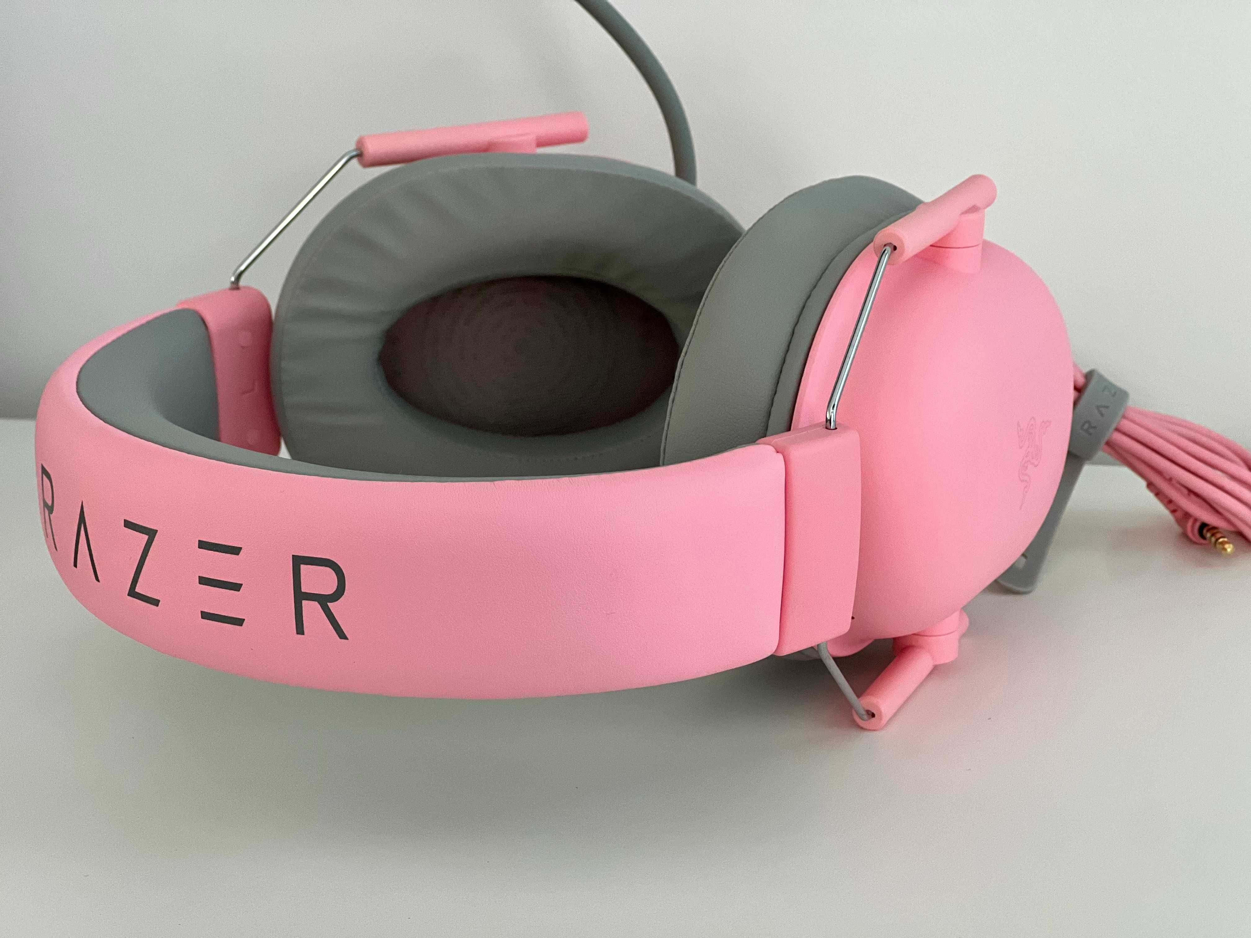 Headset Razer Blackshark V2 X 7.1 - Rosa