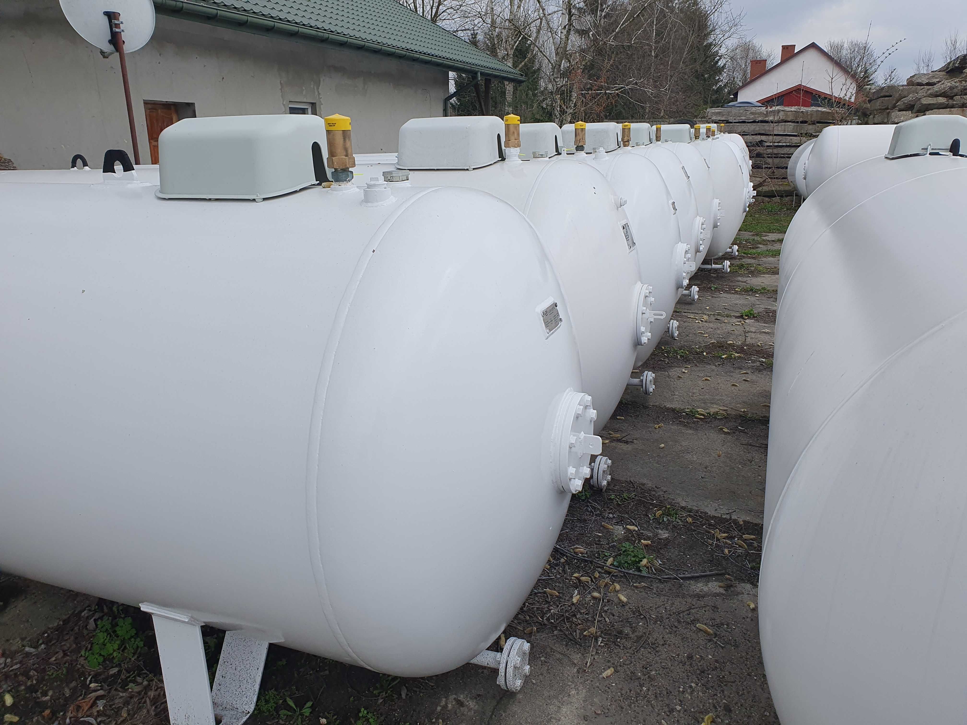 Zbiornik na gaz LPG propan butan gazowy 2700  4850  6400 butla montaż