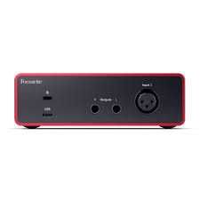 Звукова карта Focusrite Scarlett Solo, 2i2, 4i4 4th Gen