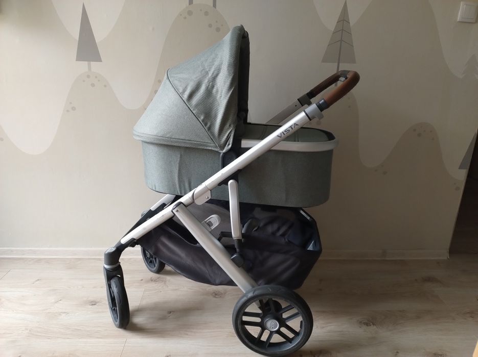 Wózek Uppababy Vista V2 emmet rok po roku, bliźniaki, rodzeństwo