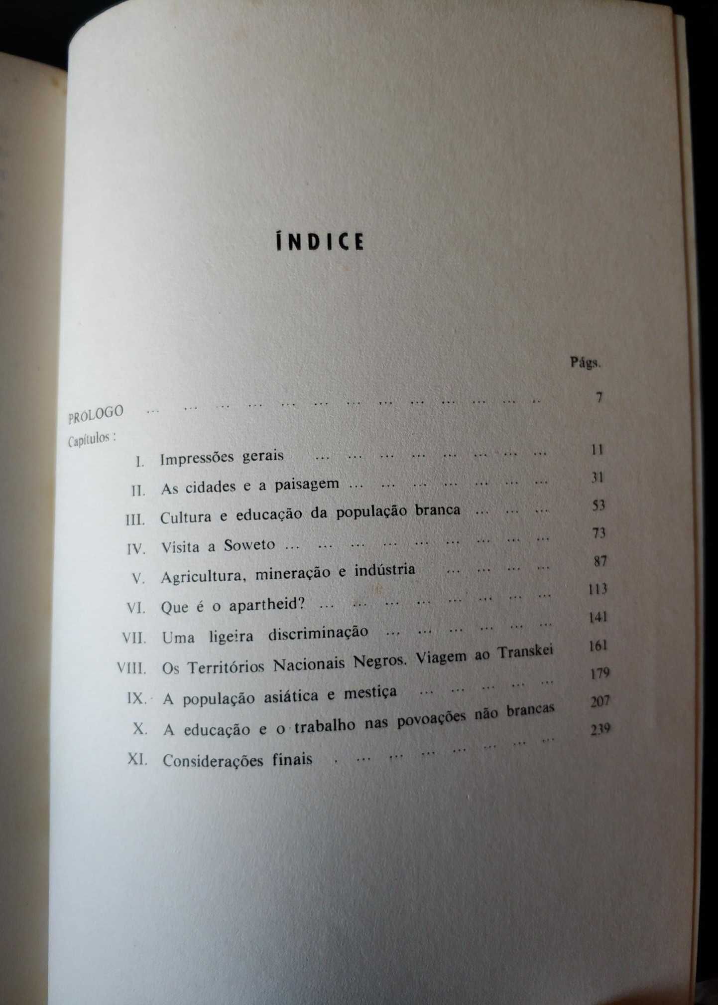 Livro "África do Sul - Impressões de Viagem" de Julio Cola Alberich