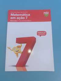 Livro fichas matematica em ação 7