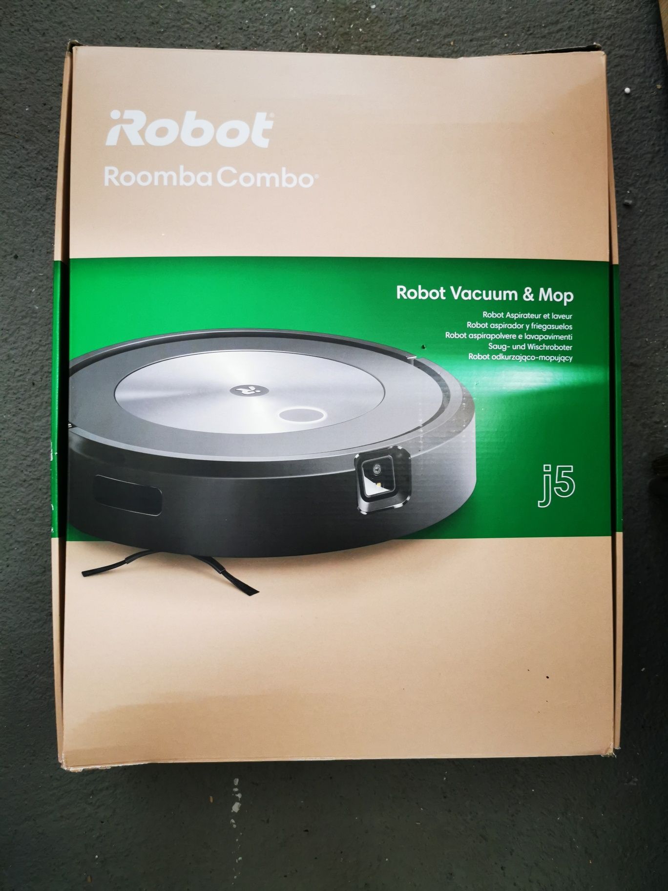 Robot aspirador e mopa iRobot Roomba Combo j5