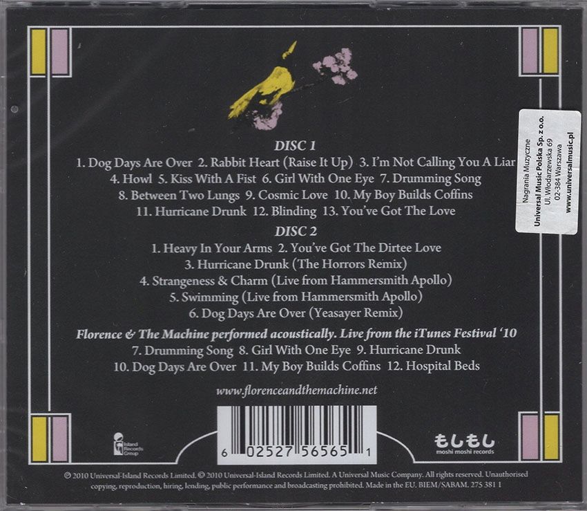 Florence + The Machine - Between Two Lungs - 2CD