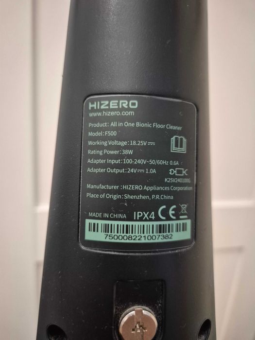 Mop Hizero f500, nowy wałek i wycieraczka