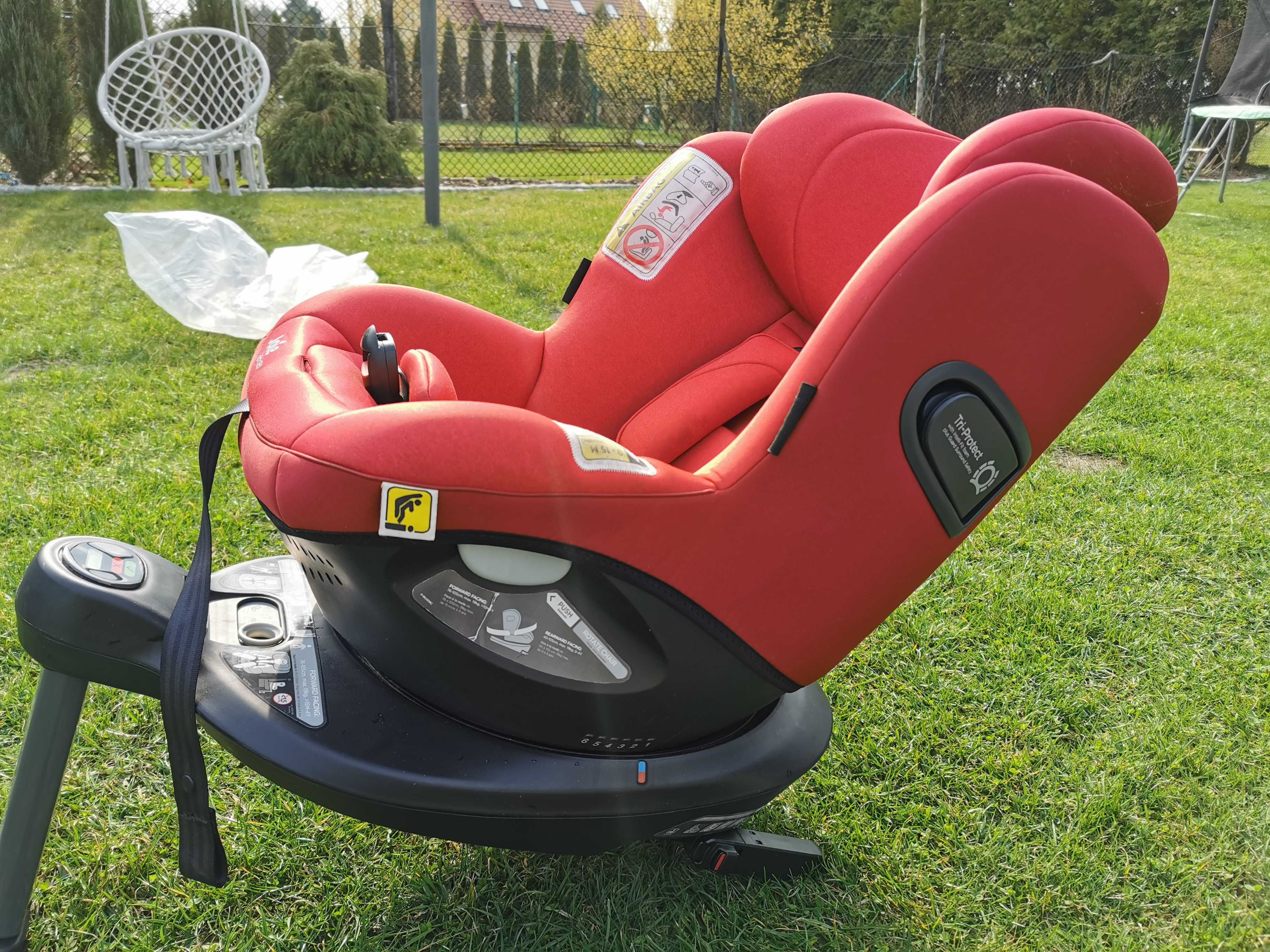 fotelik samochodowy JOIE i-Spin 360 i-size, obrotowy, isofix, stan bdb