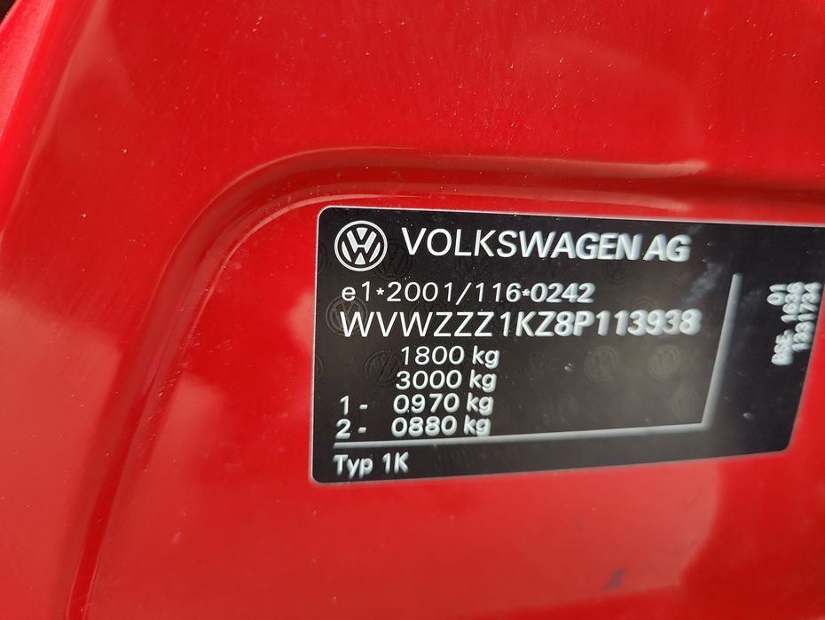 Volkswagen Golf Germany 1.6mpi