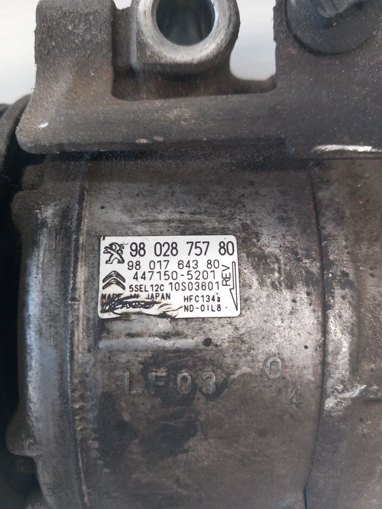 Compressor de ar condicionado grupo PSA Peugeot Citroen