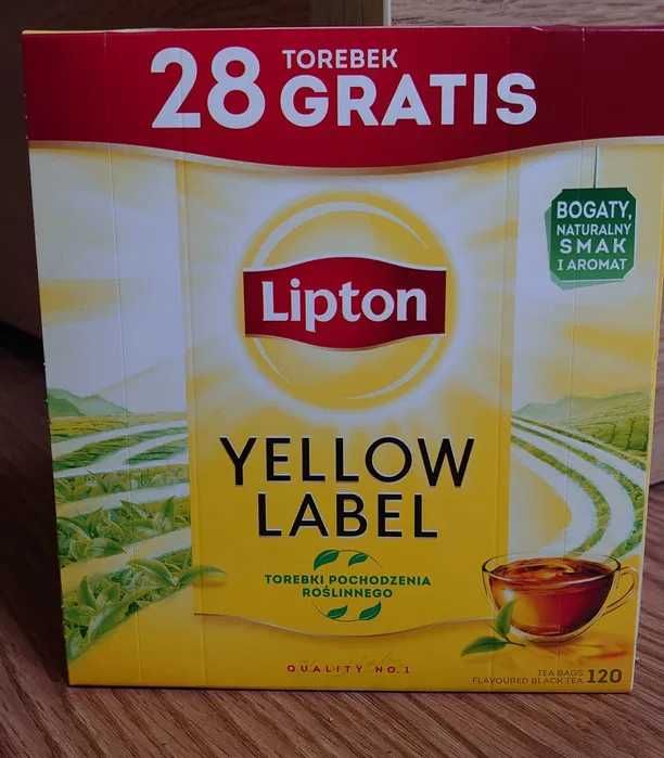 2x100 + 2x120 Lipton Yellow Label Herbata czarna