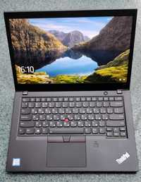 Ноутбук Lenovo ThinkPad T480s i5 16GB 256GB SSD FHD Windows 10 Pro