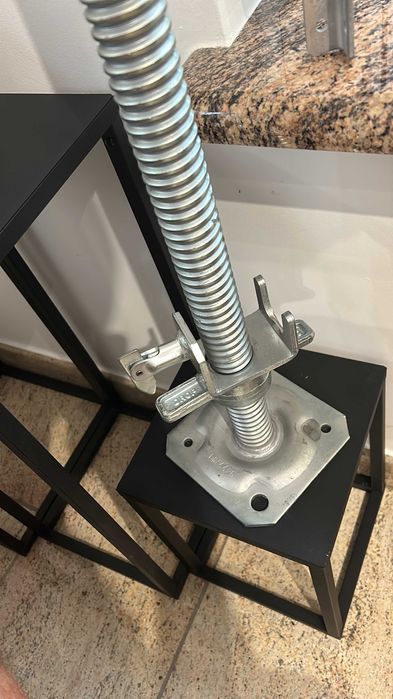 Nowe ~ lekkie, rusztowanie aluminiowe ~ typ Plettac - scaff 74 - 64m2