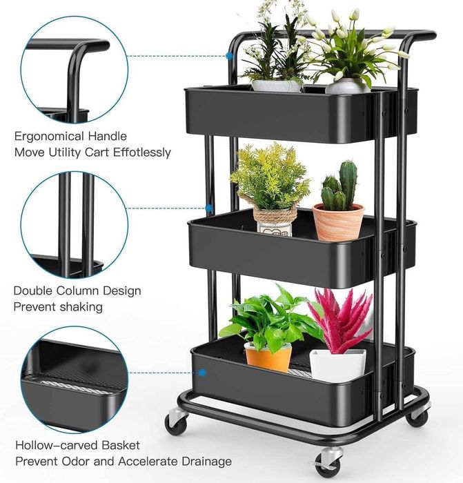 Carrinho de Arrumação (GRÁTIS ENVIO E PORTES)