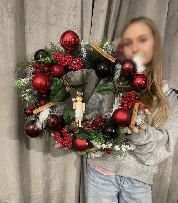 Wianek na drzwi swiateczny HIT