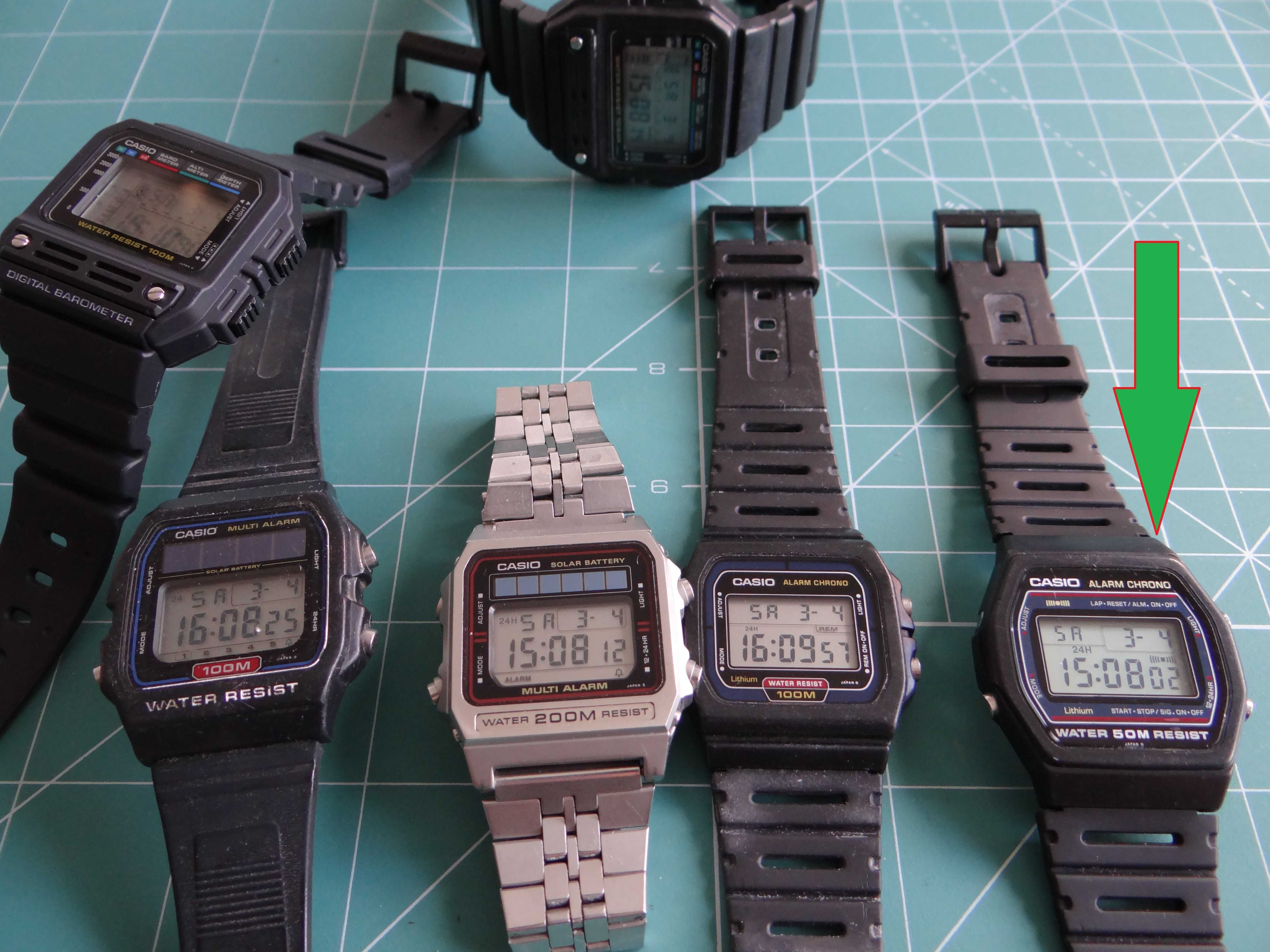 Casio W-26 moduł 248 Japan Vintage, retro,