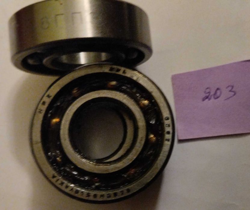 Підшипники 624, 34, 627, 629, 200, 201-204, 205, 302, 304, 305, 306