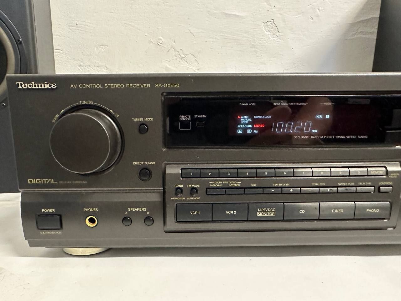 Amplituner/wzmacniacz Technics SA-GX 550, 2*100, Japan