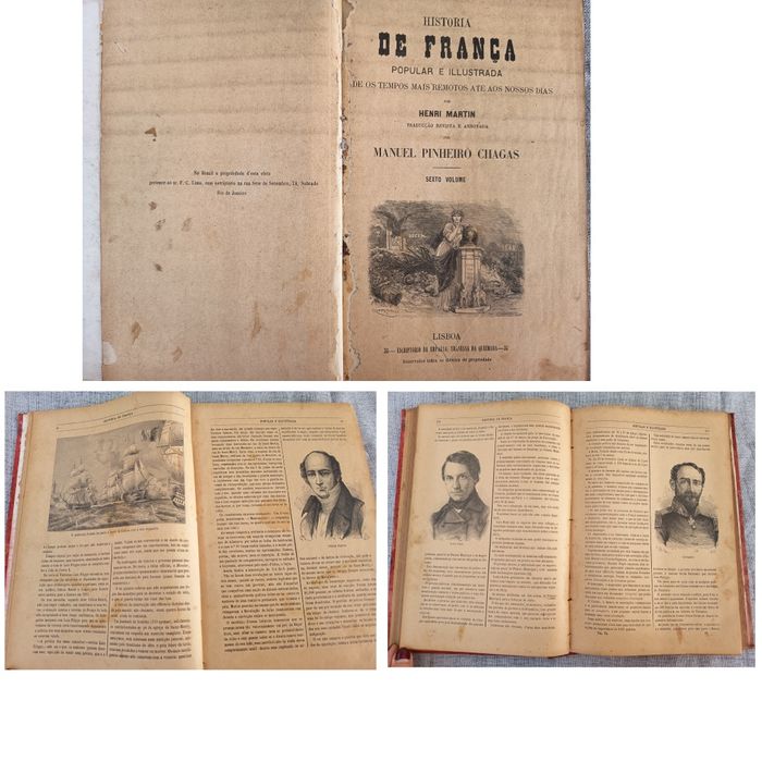 História de França - Henri Martin (7 volumes)