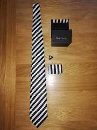 Krawat, spinki, komplet