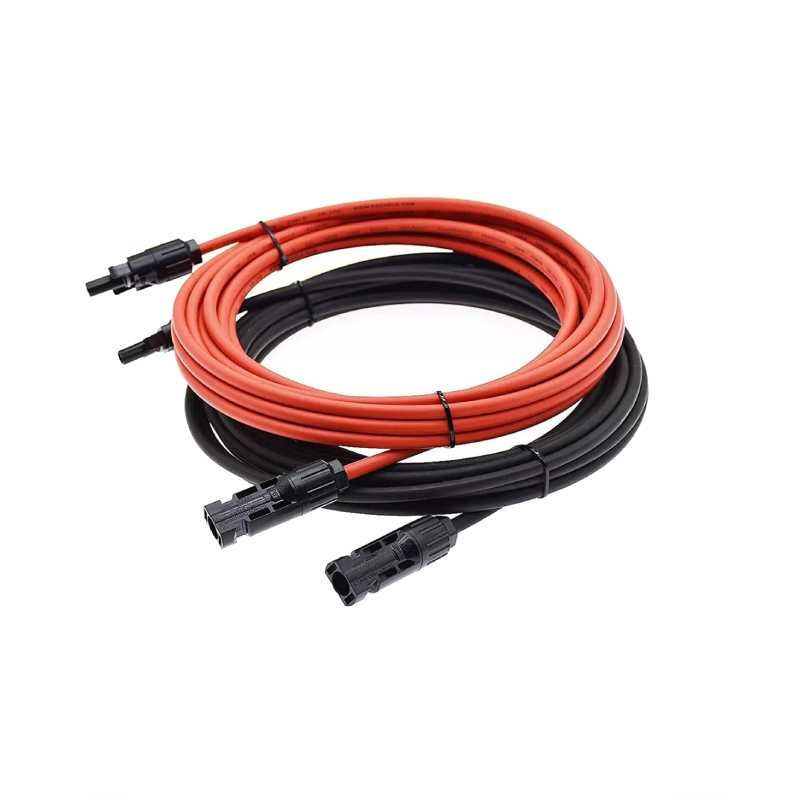 Przedłużacz MC4 do PV Wodoodporny IP68, Miedziany kabel 4mm 2x10 metry