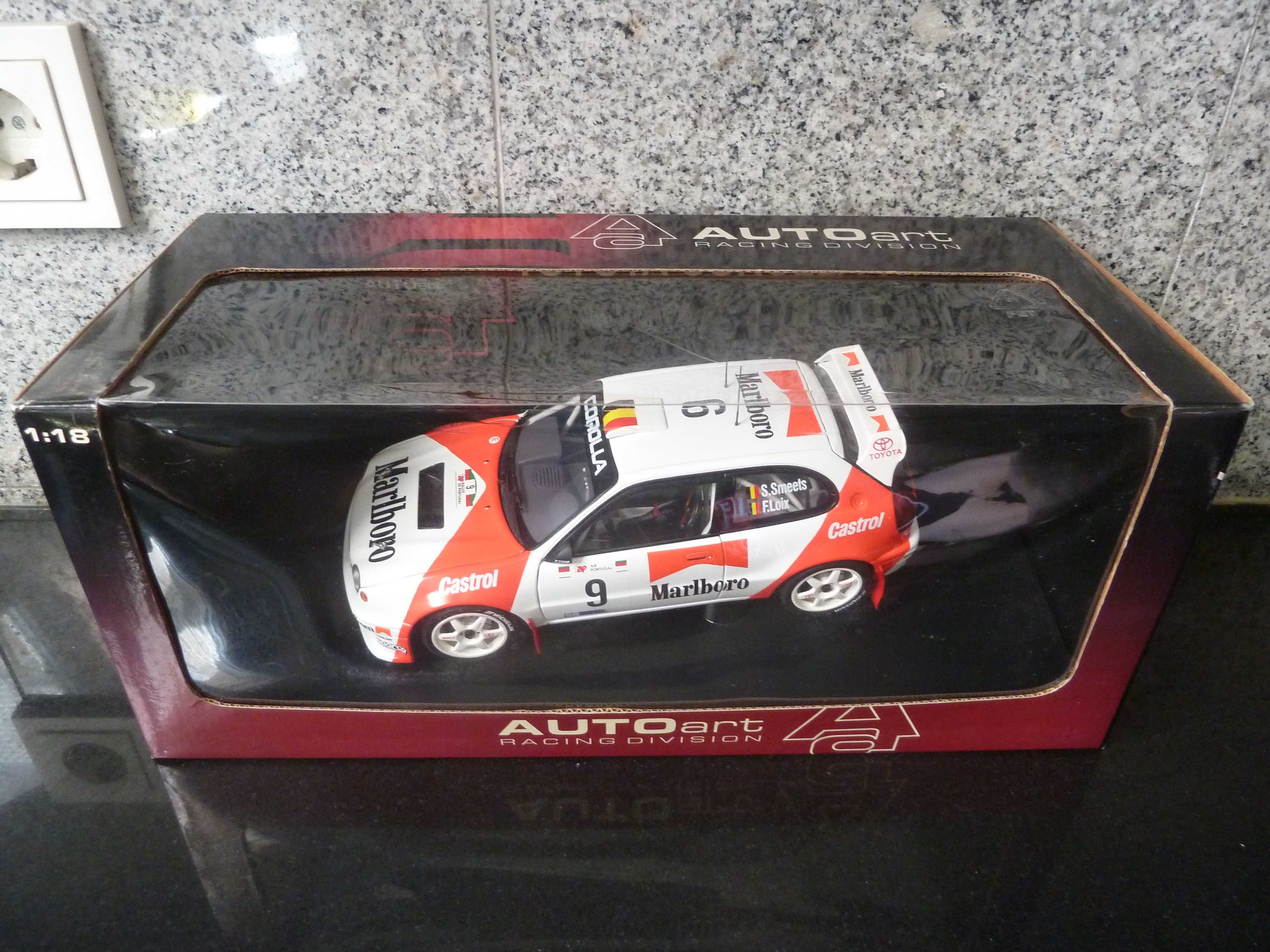 1:18 AutoArt, Toyota Corolla WRC Marlboro, R. Portugal 1998 Minichamps