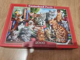 Puzzle 2000 duże koty