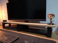 Suporte Monitor / Desk Shelf | Carvalho Maciço