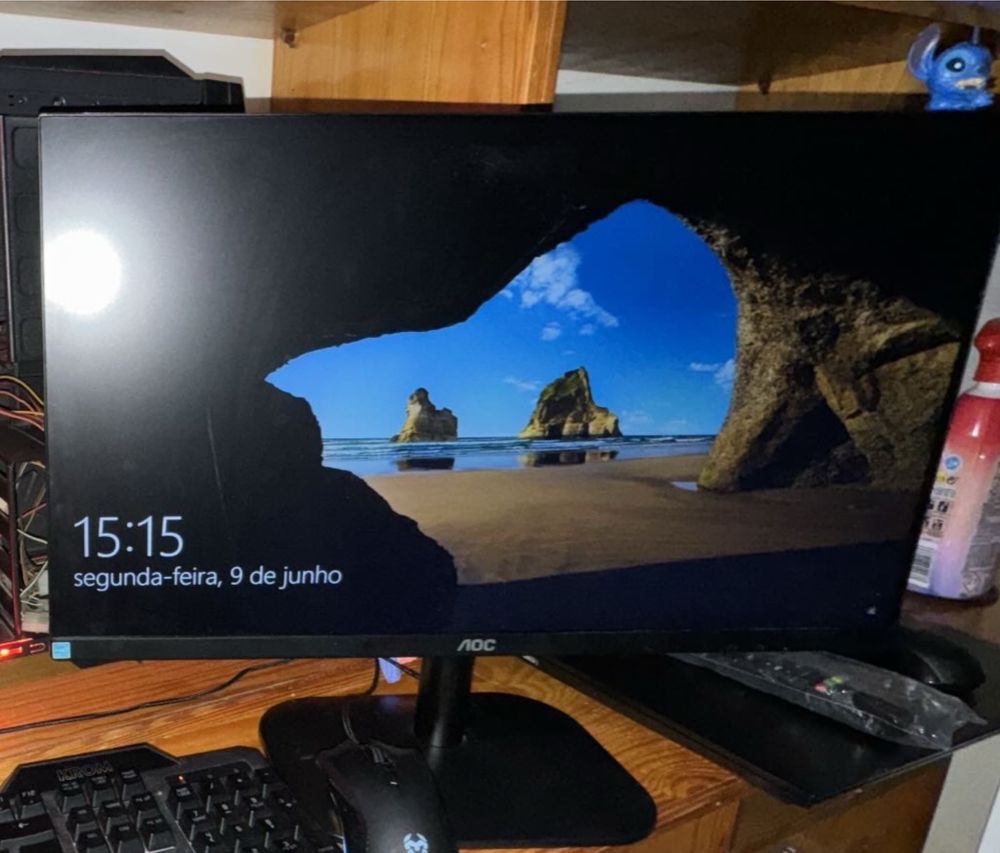 Monitor AOC 27B2H (27'' - Full HD - LED IPS)  (Sem caixa)