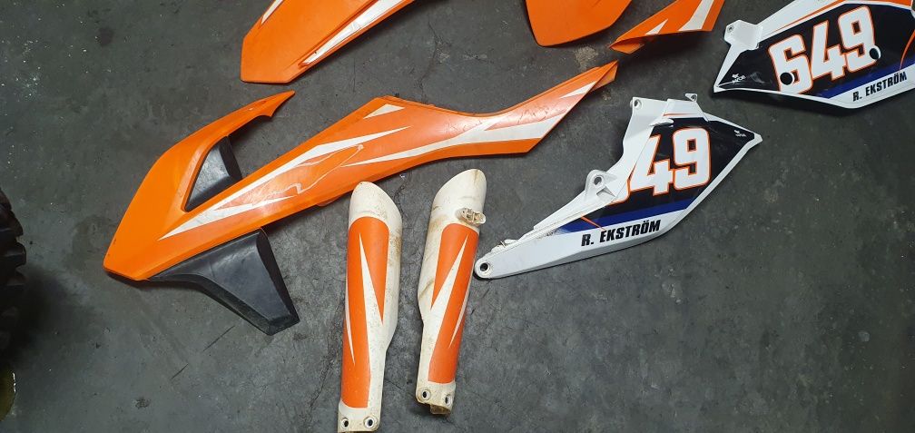 Komplet Plastików Ktm Sx 125 sxf 250 sxf 350 sxf 450 rok 16-18
