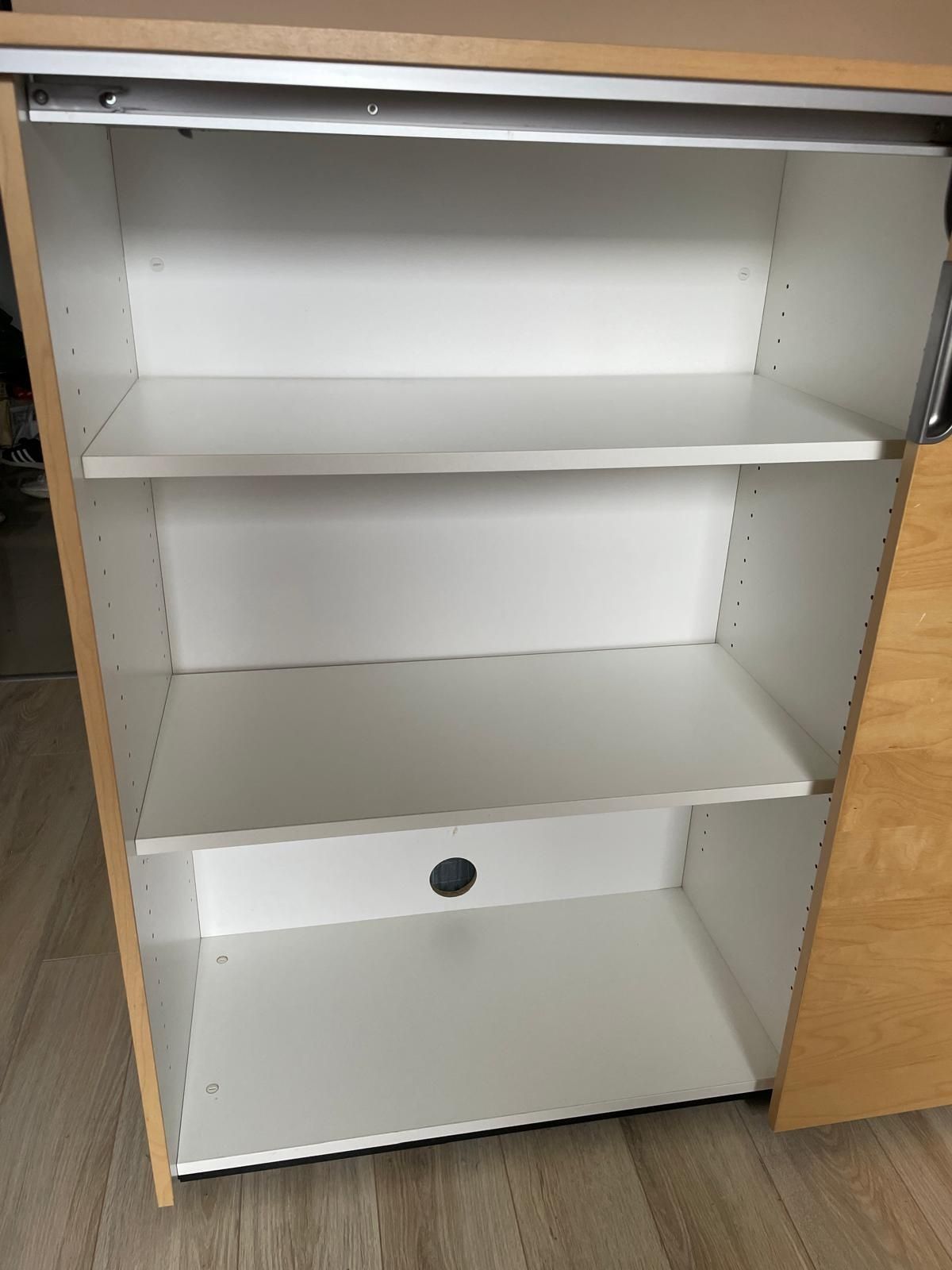 Szafka regał biurowy Ikea Galant z zamkiem 160x120