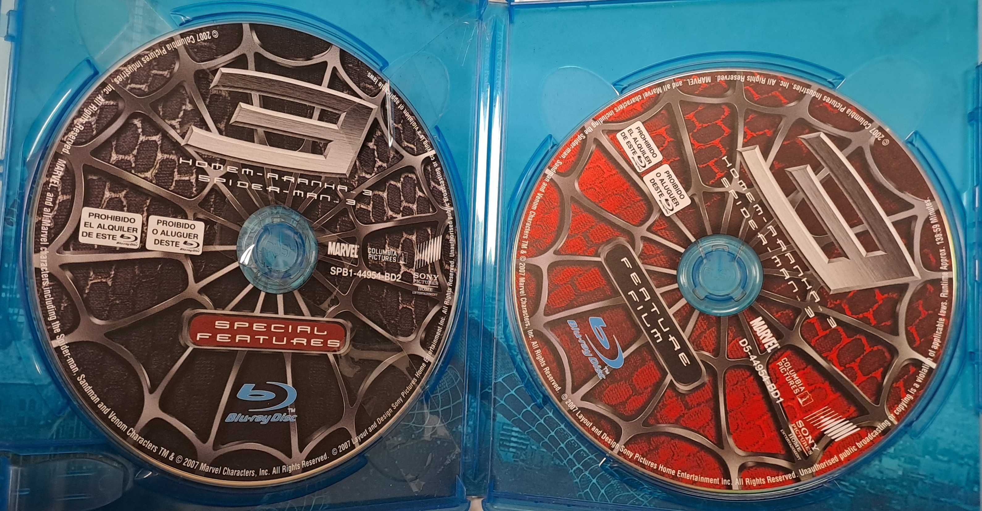 Pack DVDs MARVEL (7+2)