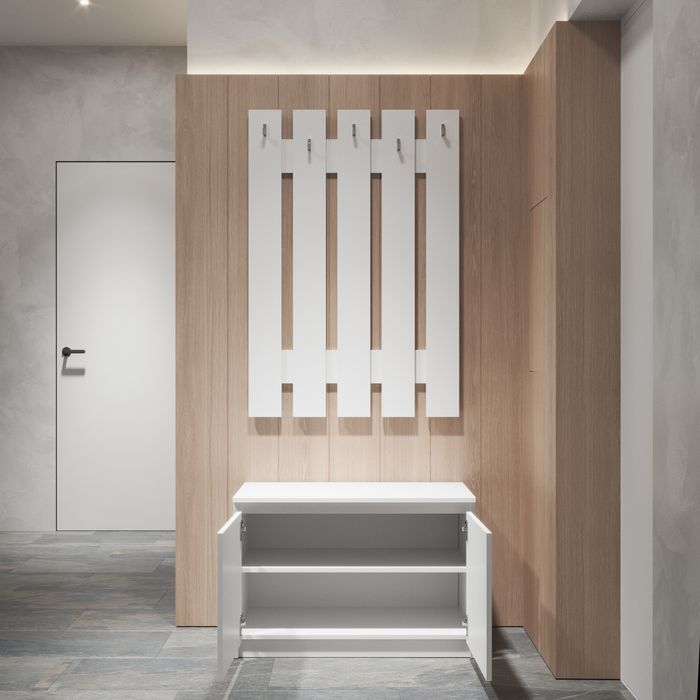 Комод для взуття, вішалка для одягу, передпокій