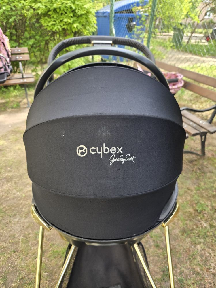 Wozek Cybex Mios Cherub Pink by Jeremy Scott 3w1 plus baza Isofix