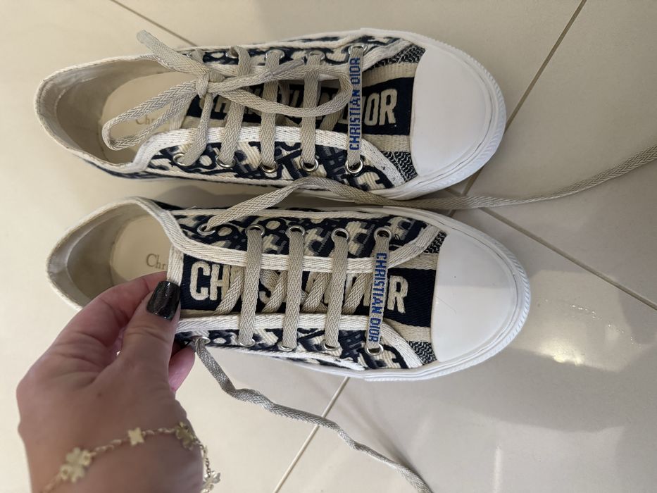 Trampki Christian Dior Oblique buty tenisówki sneakersy logo 40