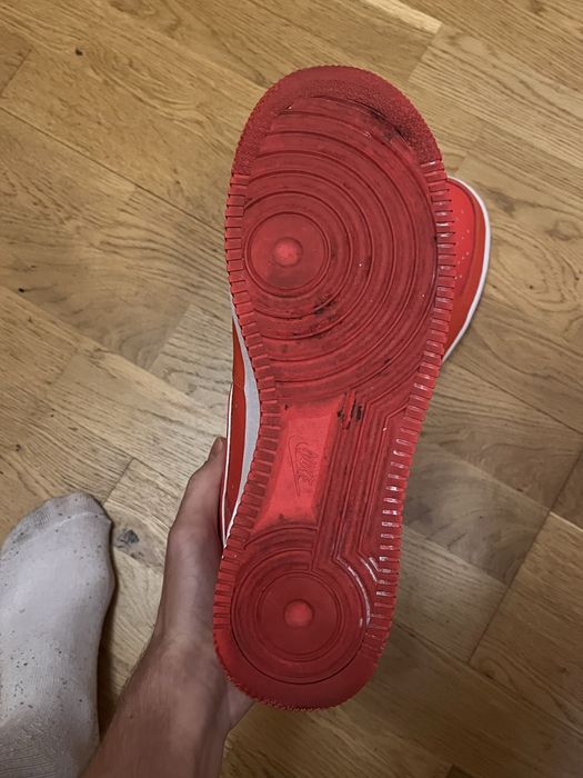 Nike Air Force 1 Low Casual Shoes Red