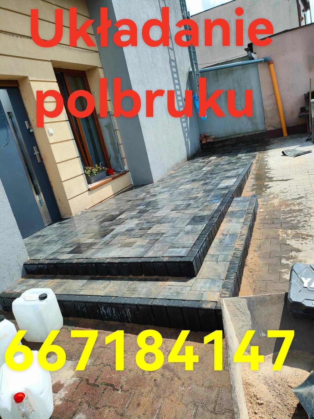 Polbruk ukladanie