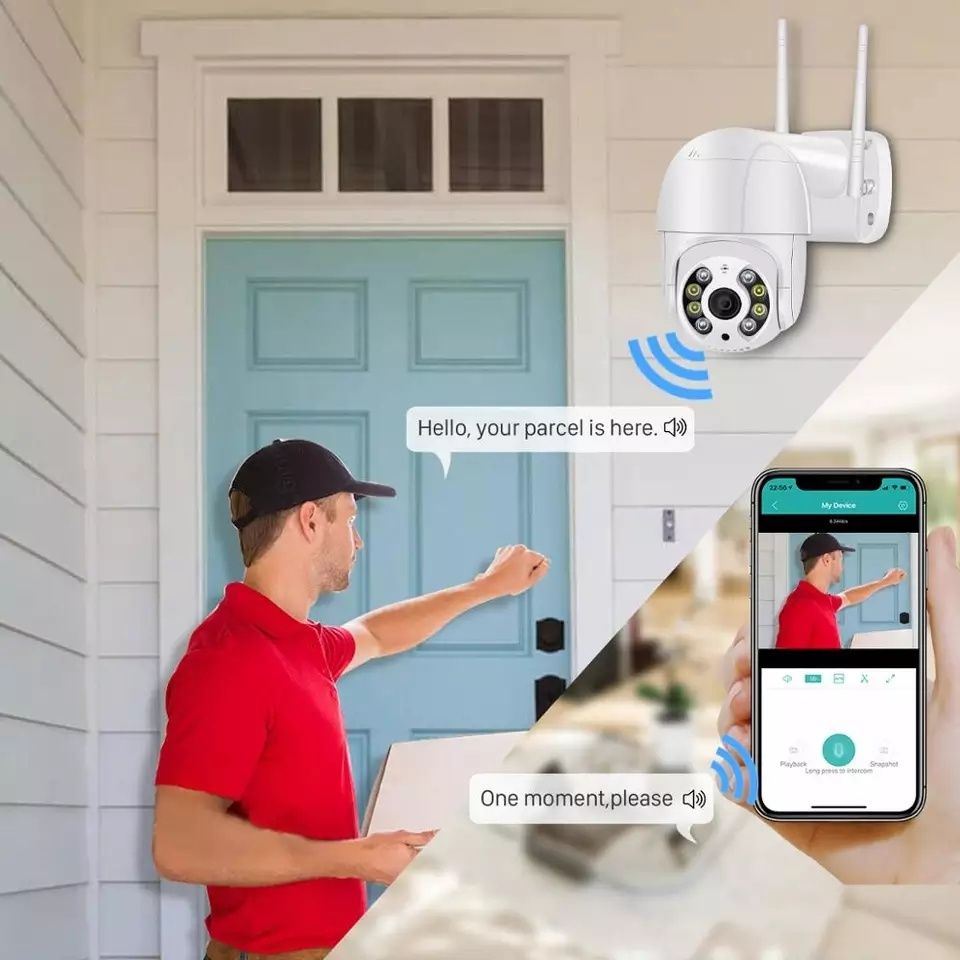 Camera Vigilância exterior rotativa cartão 32GB OPORTUNIDADE DE NATAL