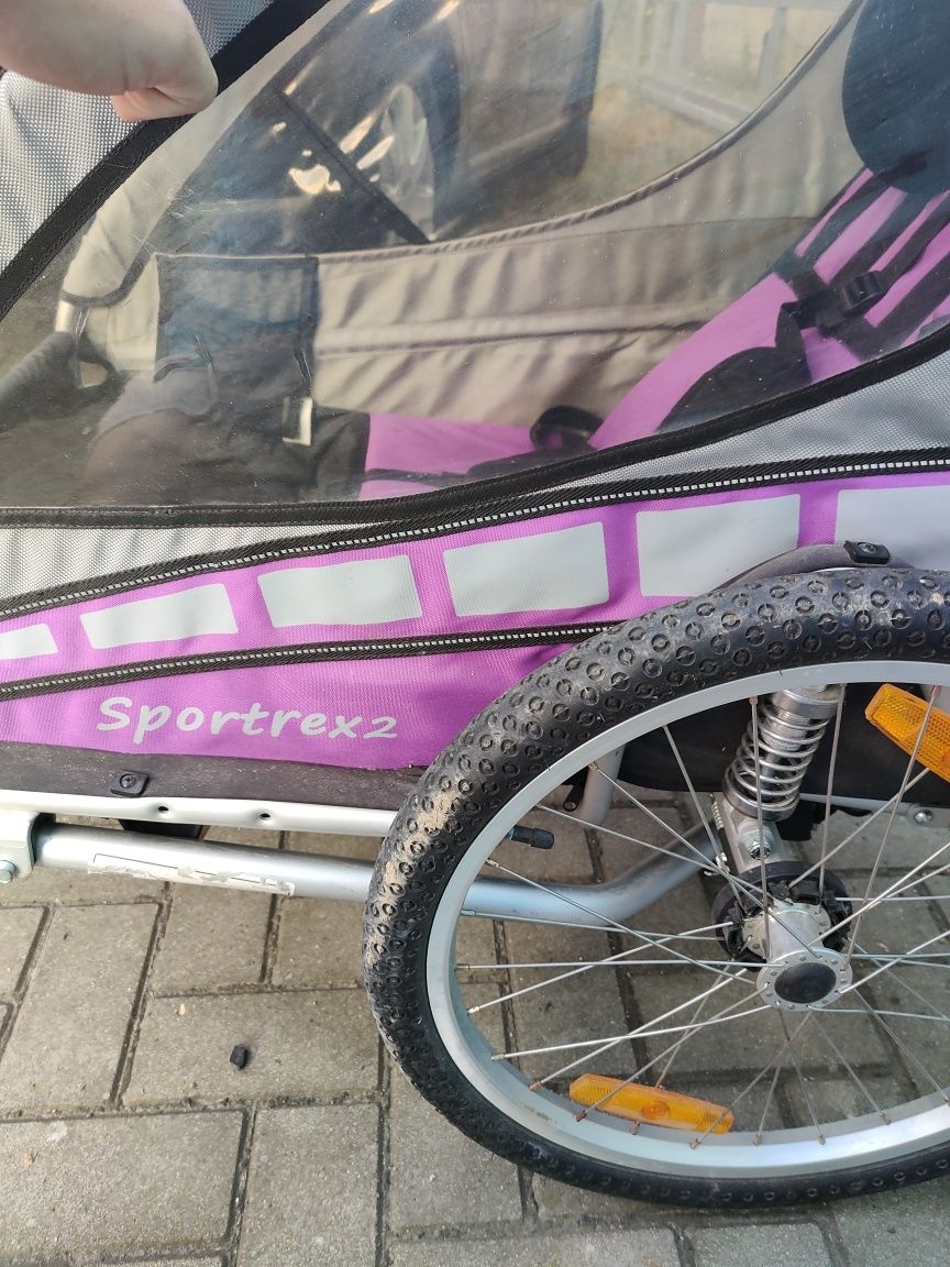 Przyczepka rowerowa Qeridoo Sportrex 2