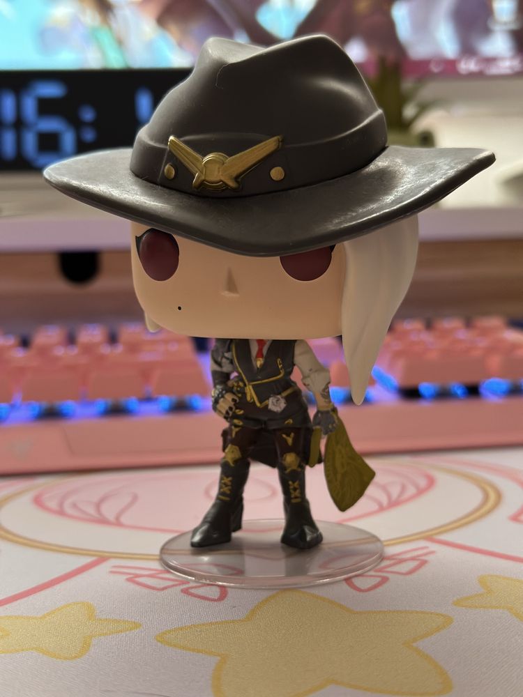 Ash Overwatch 1 Funko Pop (oficial)