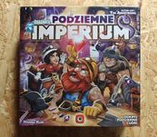 Podziemne Imperium, gra planszowa, nowa, w folii