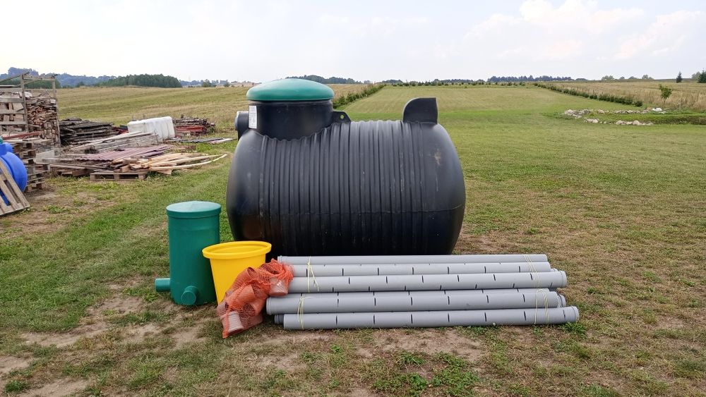 Przydomowa oczyszczalnia ścieków 3m3, eko szambo 3m3 drenaż,
