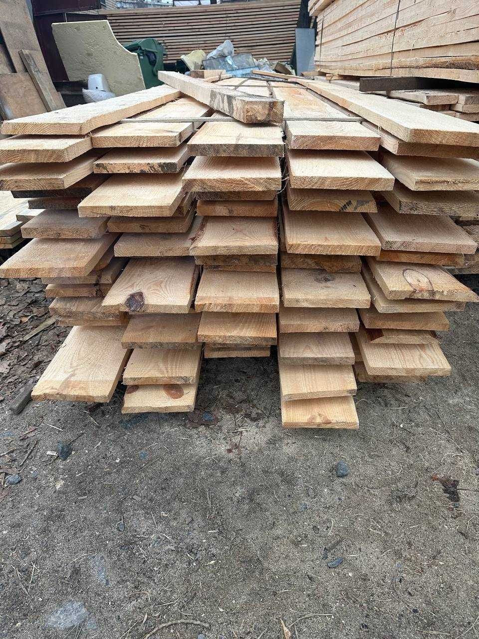 Стропила 50*200*6м. Дошка брус обрізна сосна. Оперативна доставка