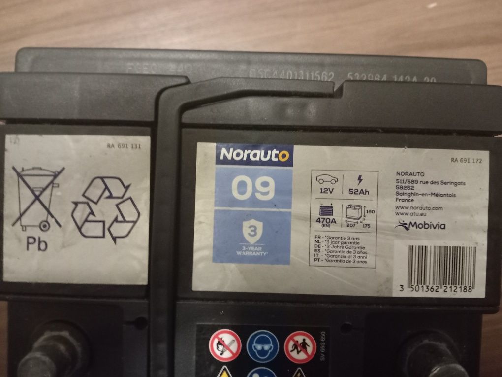 Bateria de carro 12V Com Garantia