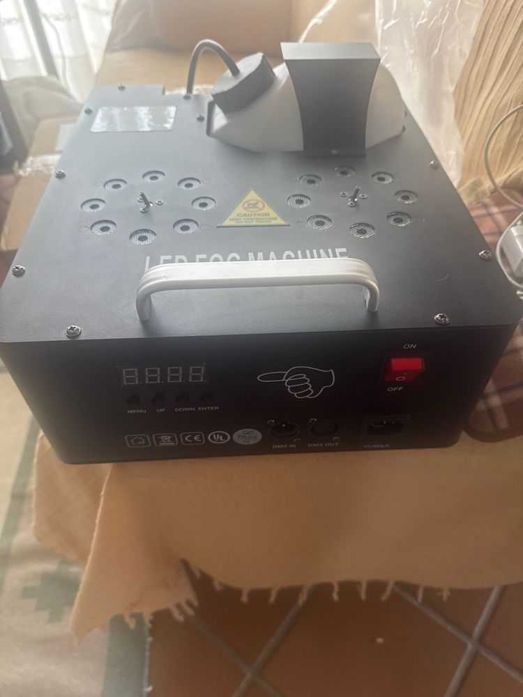 Máquina de Fumo 2000w (Dupla Saída)