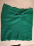 Zielony modny top